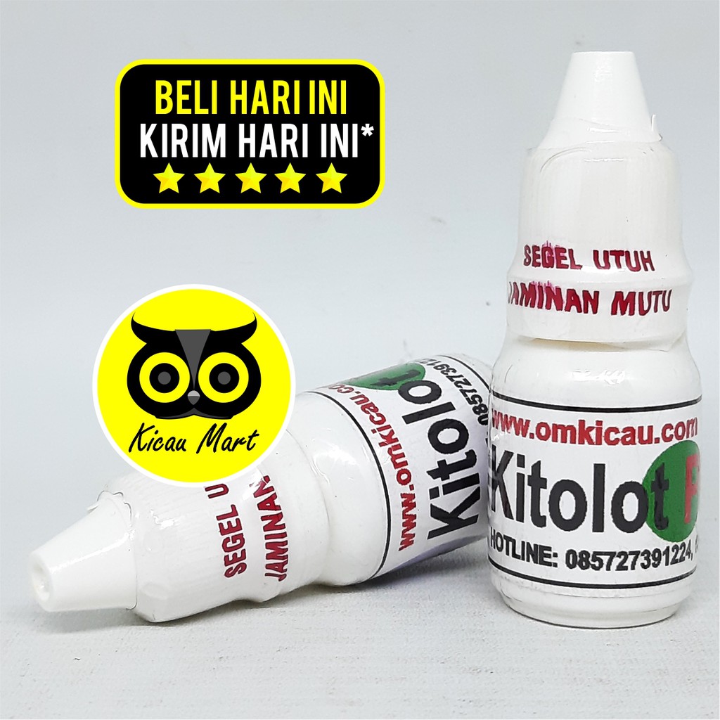 OBAT BURUNG LOVEBIRD MURAI KUCING BIRD KITOLOT PLUS CAIR TETES OM KICAU MATA KATARAK BENGKAK VKPTEOK