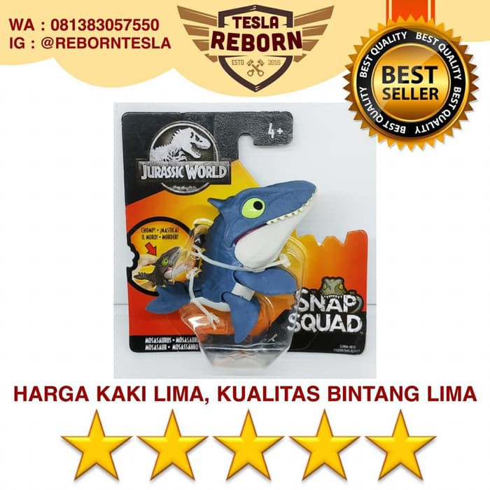 Jual Murah Snap Squad Jurassic World Wave 4