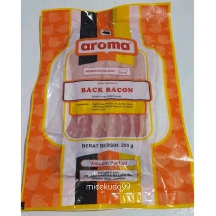 

AROMA BACK BACON / DAGING BABI BACON PORK