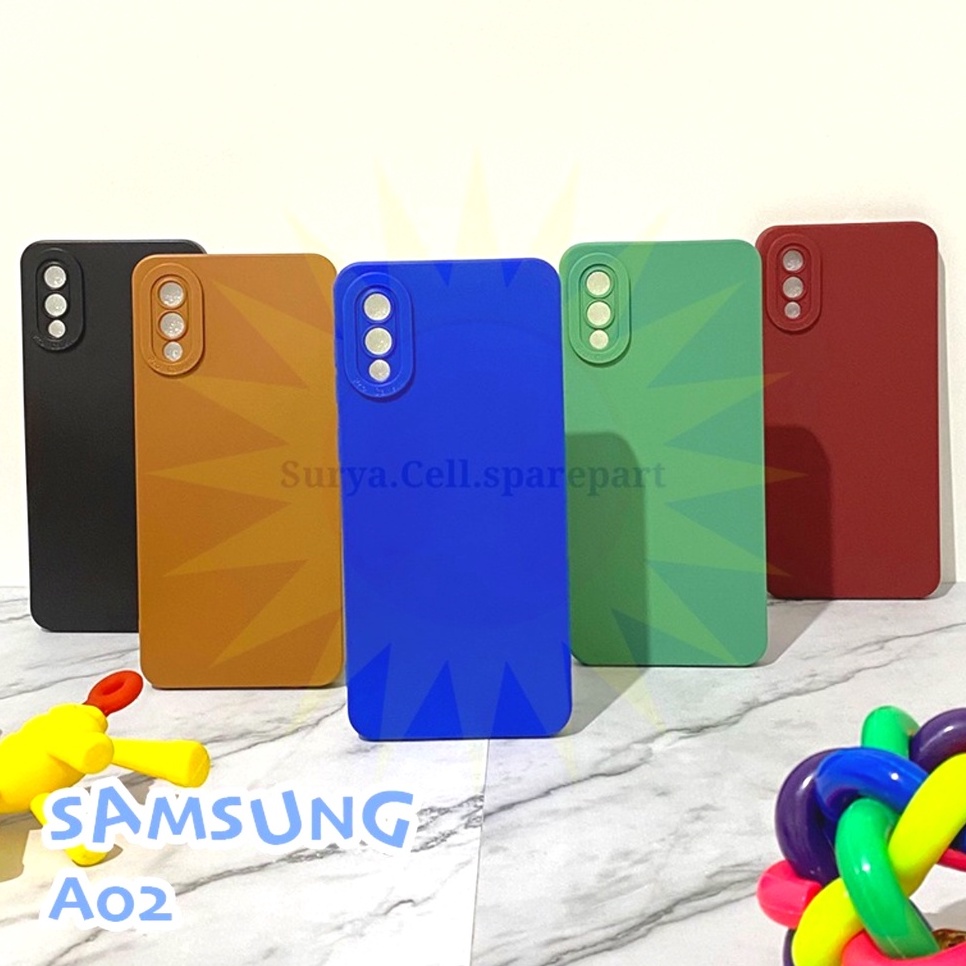 Case Slim Matte Pro Camera Samsung A02 - SC