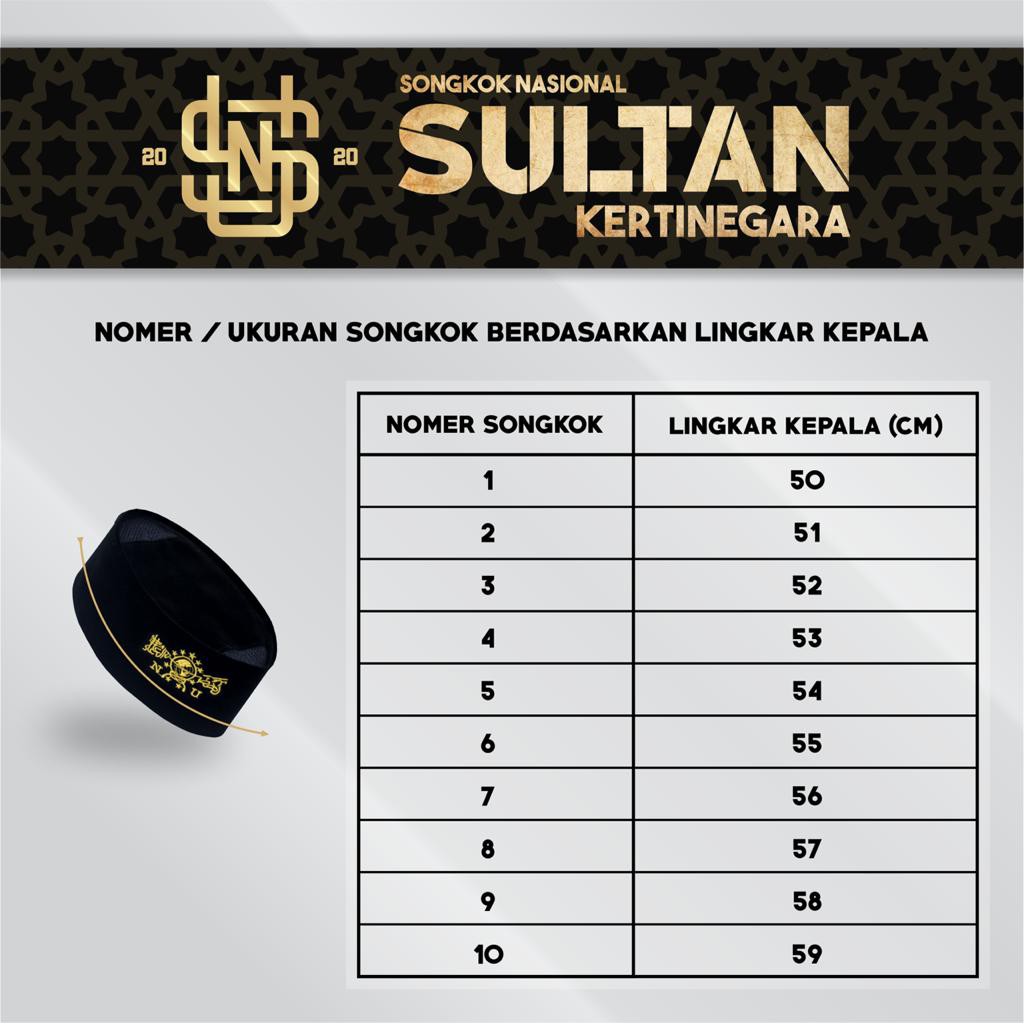 SULTAN GOLD - Peci NU Spesial Halus Hitam AC Bordir NU Beludru ROYAL Hijau Gold Merah Putih Songkok - Bisa COD