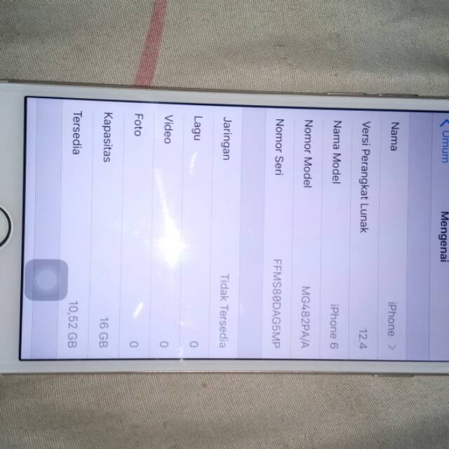 mesin iphone 6 16 bypass