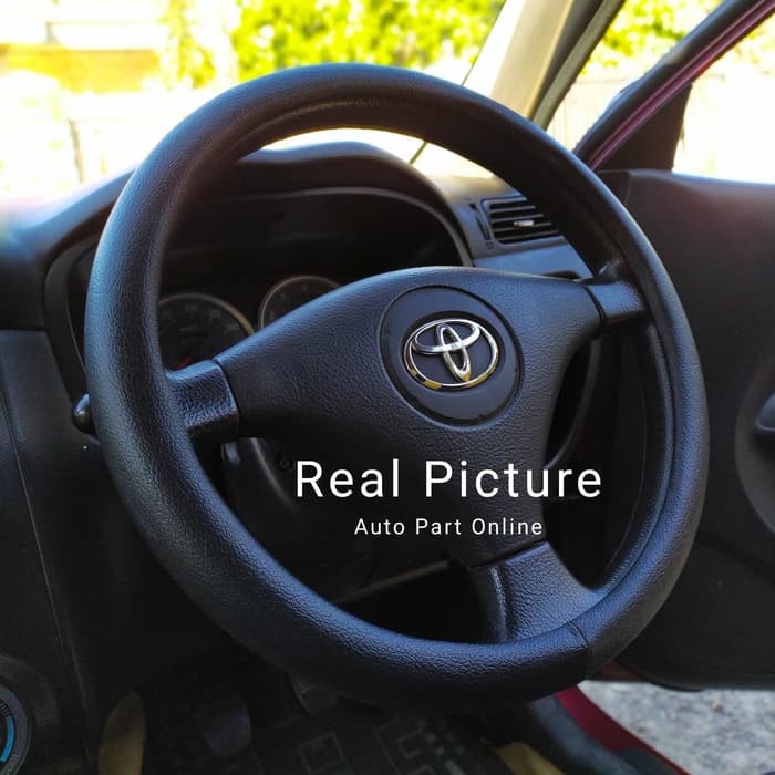 Aksesoris Mobil Cover Stir Setir Sarung Ster Mobil TOYOTA VIOS HITAM acmbl1899