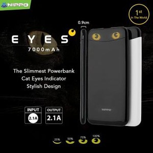 Hippo Eyes Powerbank 7000Mah Slim and Stylish
