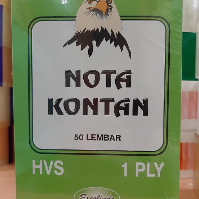 

BUKU NOTA KONTAN KECIL 1 PLY HVS / NOTA KONTAN 1 RANGKAP TERBARU