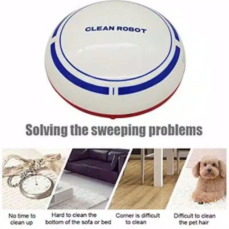 Vacum robot sapu lantai otomatis