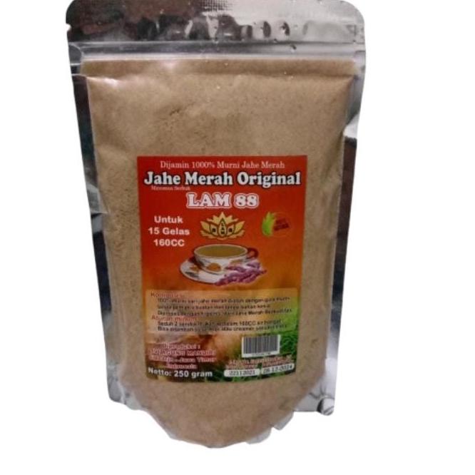 

Pasti.murah Jahe Merah Super LAM 88 250gr / Jahe Merah /JAHE [KODE74]