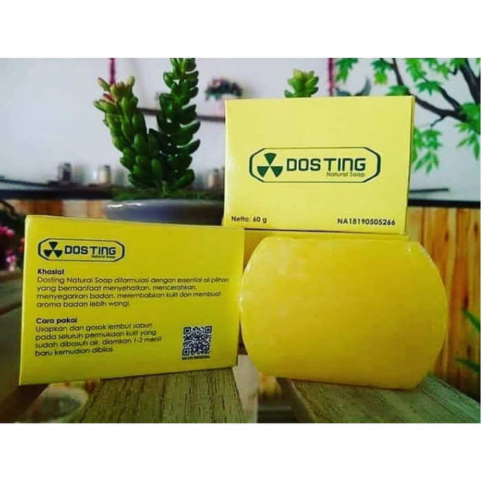 DOSTING WHITENING SOAP - SABUN DOSTING BPOM PEMUTIH SELURUH TUBUH