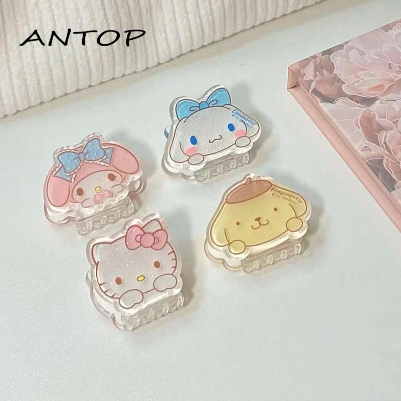 Jepit Rambut Mini Bahan Akrilik Motif Yugui Dog Melody Untuk Anak Perempuan