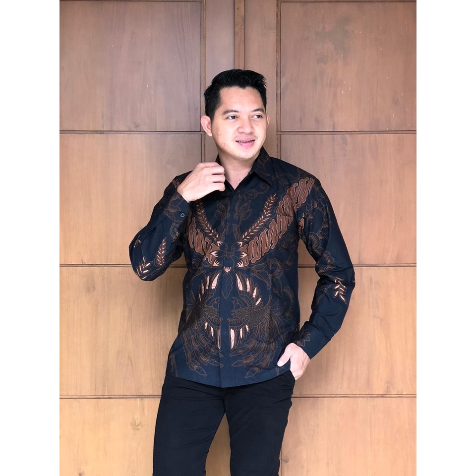 KHANSABATIK TERBARU READY JUMBO EKSTRA XXL! KEMEJA BATIK PREMIUM LENGAN PANJANG MOTIF SOLO PEKALONGAN BAHAN KATUN PRIMISIMA PREMIUM BAJU KONDANGAN LAMARAN FORMAL WISUDA KANTORAN