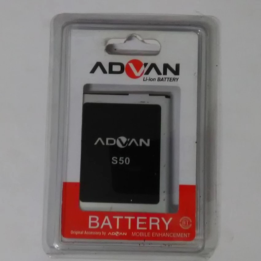 Baterai Advan S50 Batre Batere Battery Adfan S 50 Batery Advan S50