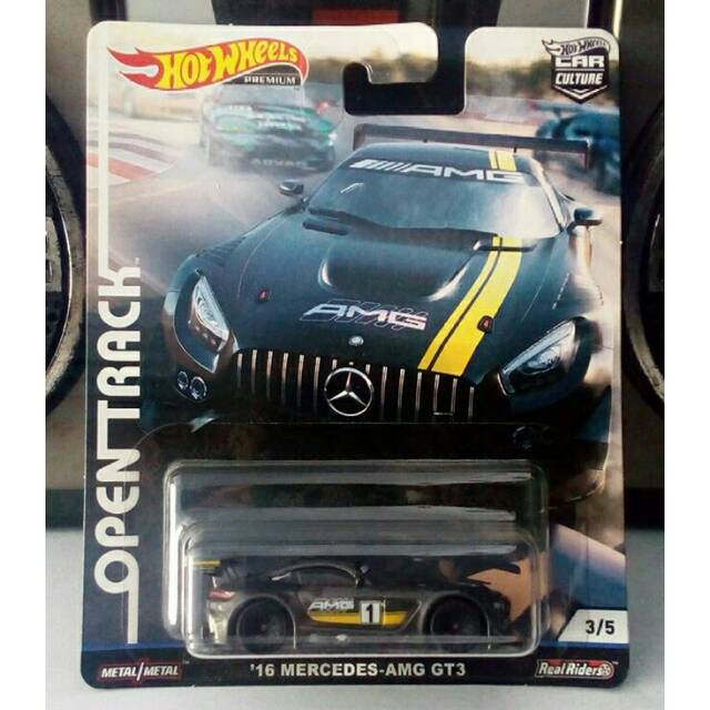 Hot Wheels Open Track 16 Mercedes AMG GT3