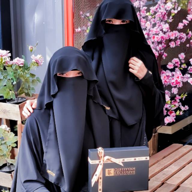 Niqab Rayhana, Qibtiyyah Exclusive Original Malaysia