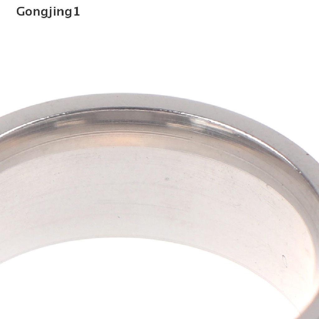 Gongjing1 Cincin Pembuka Botol Bahan Titanium Steel Untuk Pria