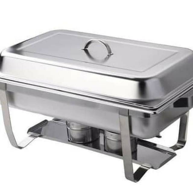 PEMANAS MAKANAN/CHAFING DISH STAINLESS 9L
