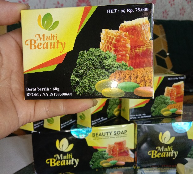 Sabun Multy Beauty Soap 1 Batang Free Bonus