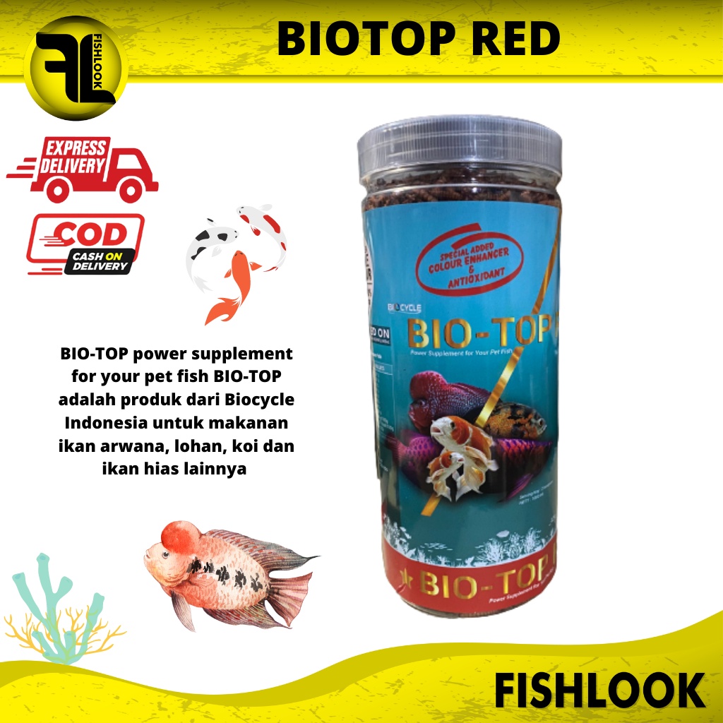 BIOTOP RED 160 Gram MAGGOT KERING BIO TOP BIOCYCLE