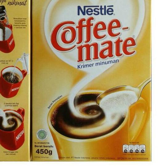 

Stok terbaru Ready Stok Nestle COFFEE - MATE Krimer Creamer 450 gr 57