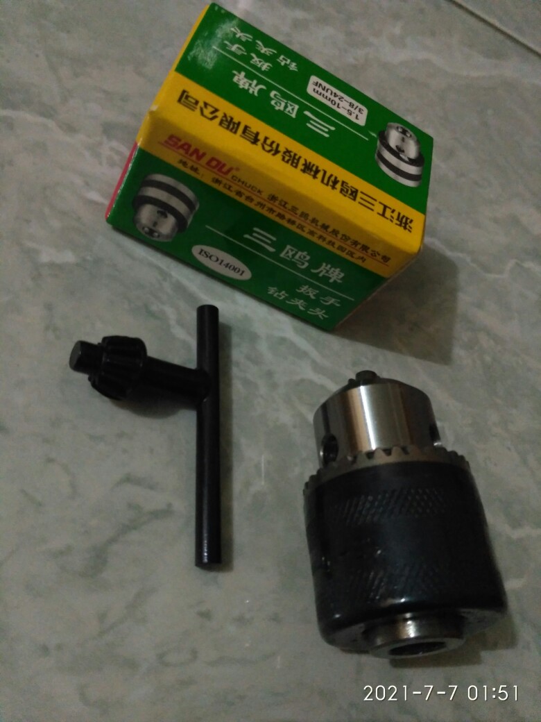 Kepala Bor Drat 1.5-10mm, 3/8-24unf Merk San Ou