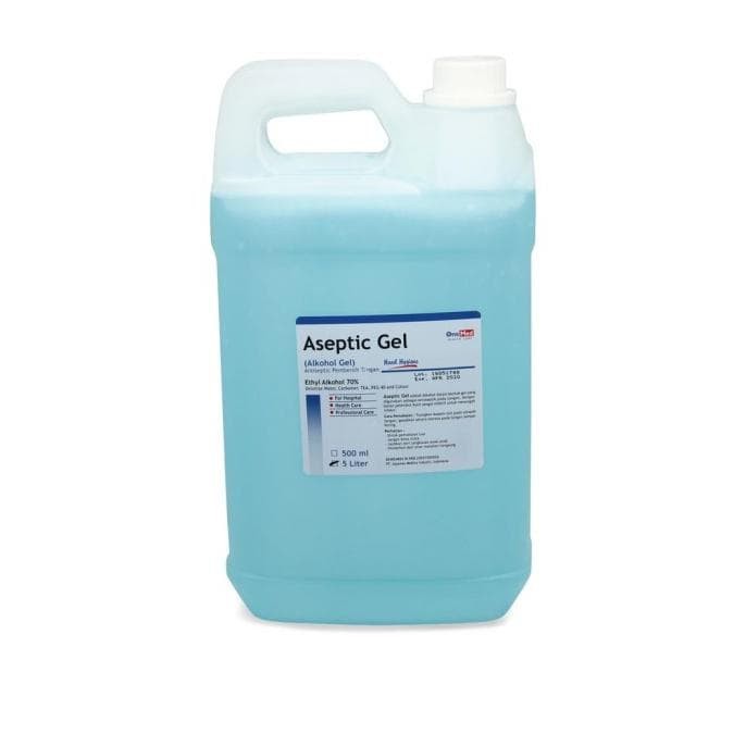 ONEMED - Aseptic Gel 5 Liter / Refill Hand Sanitizer / Antiseptic Gel