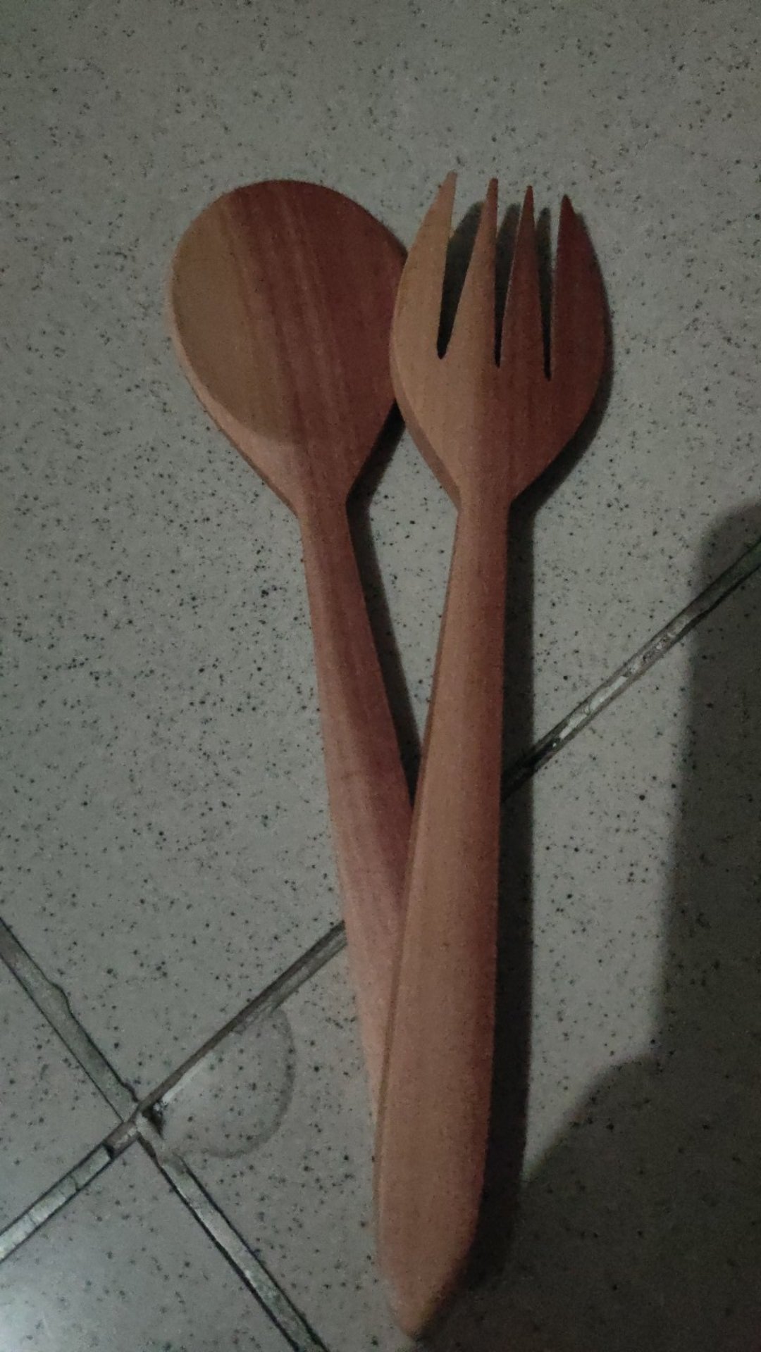 Fuufu | Sendok Garpu Makan Kayu