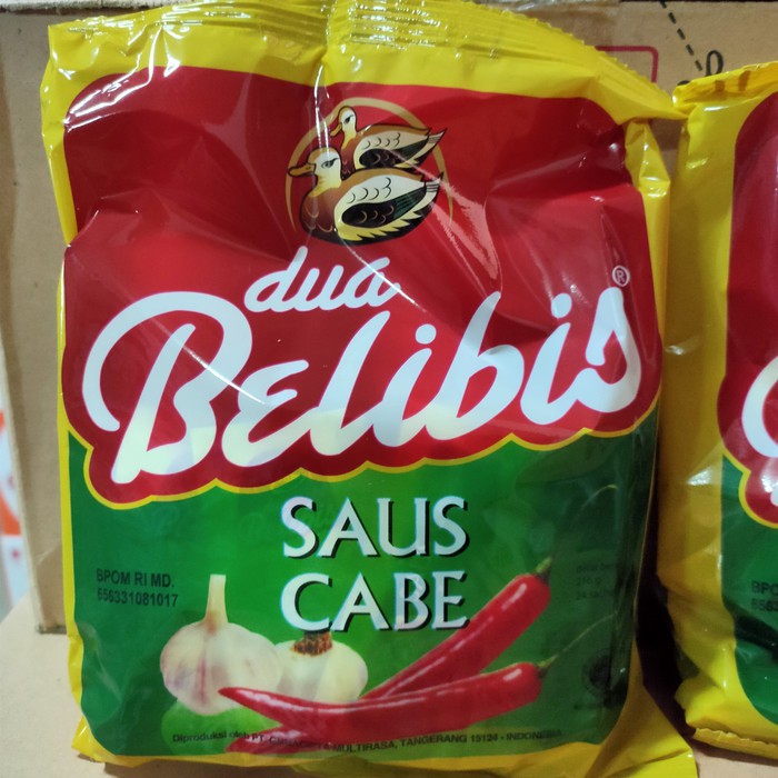 

HS Sambal Dua Belibis Sachet Saset 72 Saset