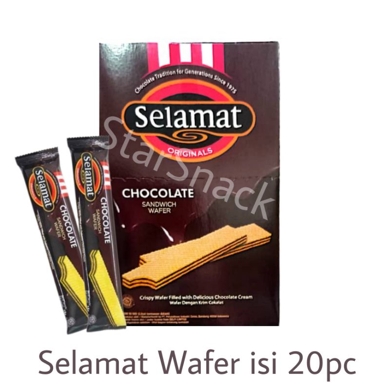 

Selamat Wafer kotak isi 20pc