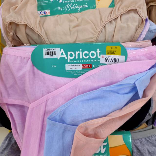 Apricot Celana Dalam Pakaian dalam Wanita