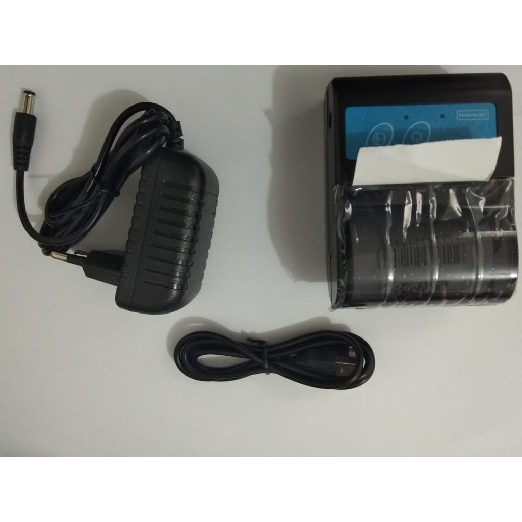 PRINTER BLUETOOTH  MP58 MINI MOKA POS / GOBIZ / GOFOOD KASIR STRUK baterai OKAY