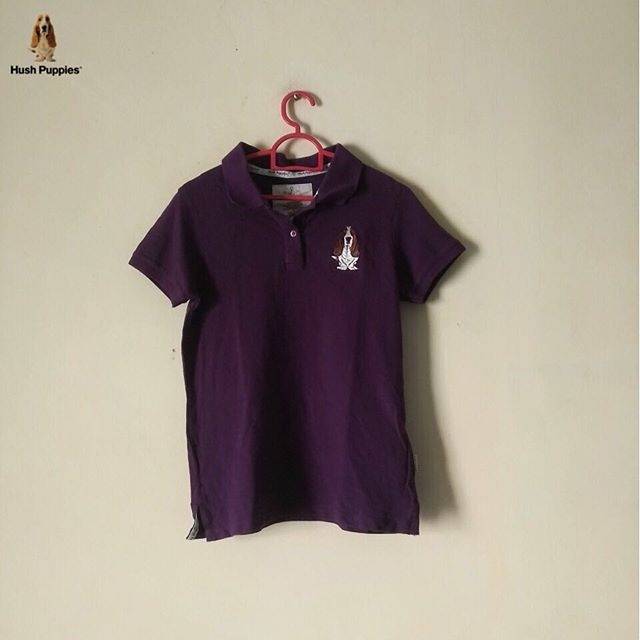 Kaos polo hush puppies second