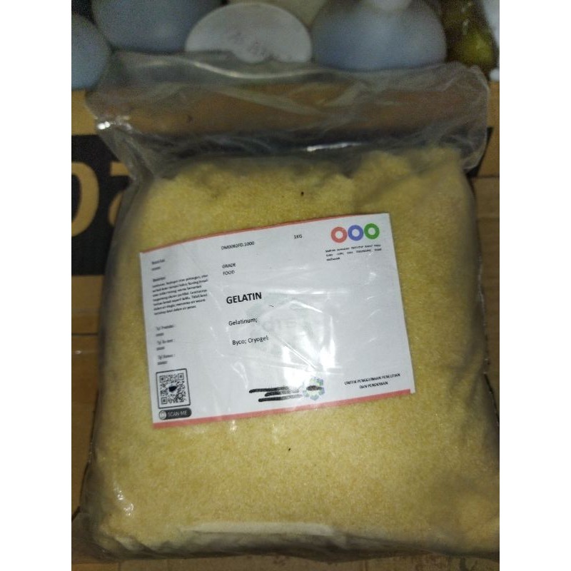

Gelatin Bubuk / Gelatinum Food Grade Halal