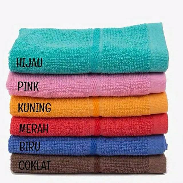 Handuk Mutia Tanggung Warna Ukuran 50x100 | Handuk Travel Mutia | Handuk Mandi Dewasa Mutia Ukuran T