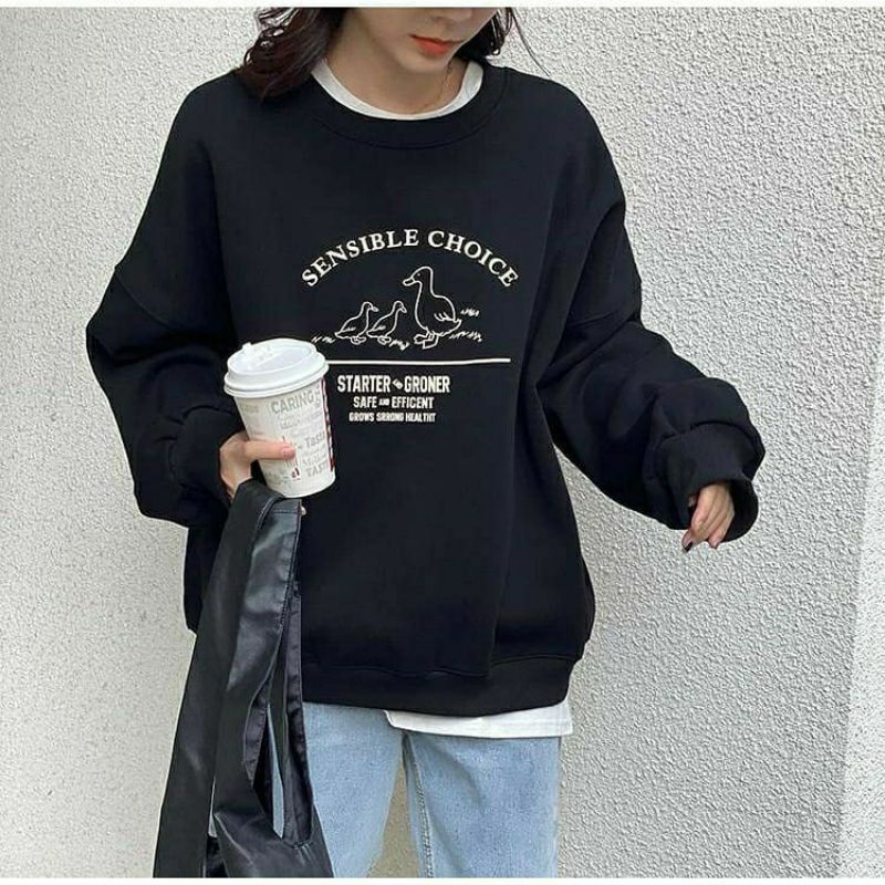 SENSIBLE SWEATER FLEECE CREWNECK