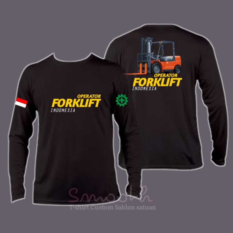Kaos Operator Forklift | Forklift Indonesia