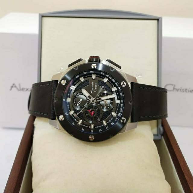 JAM TANGAN PRIA ALEXANDER CRISTIE ORIGINAL AC6549 GARANSI RESMI/ALEXANDRE CHRISTIE COWOK AC 6549
