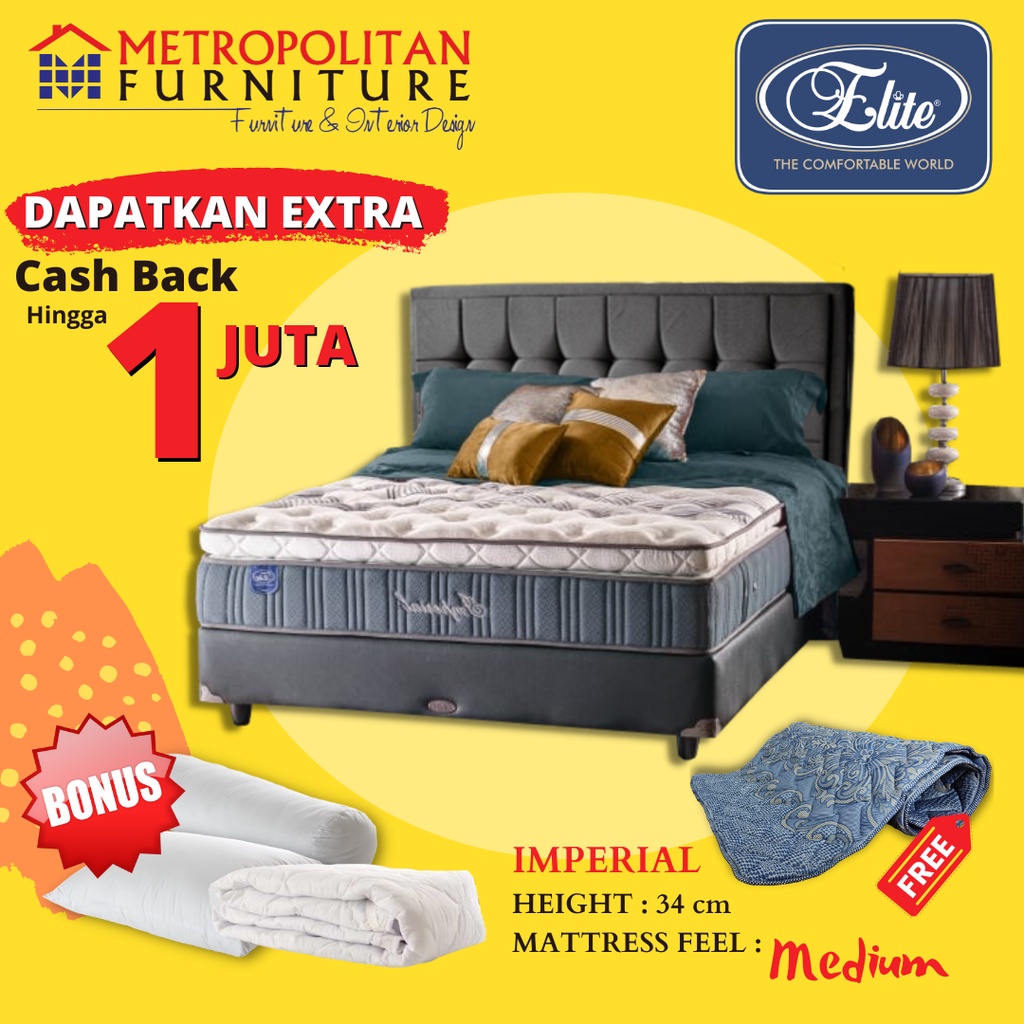 Kasur Springbed Elite Imperial Spring bed matras
