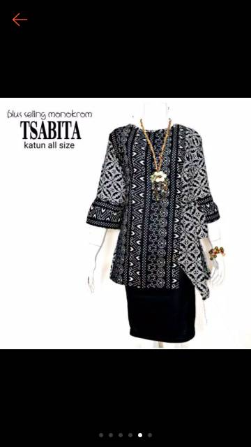 Blus seling monochrome tsabita