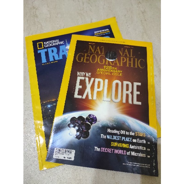 Paket Buku Majalah National Geographic Second