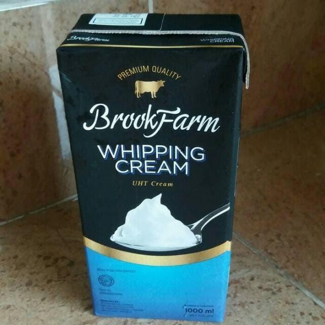 

Topping | Whipping Cream Uht Brookfarm 1 Liter, Termurah....!!! Kualitas Terbaik