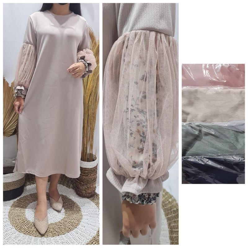 CAVEL TUNIK TANGAN BALON