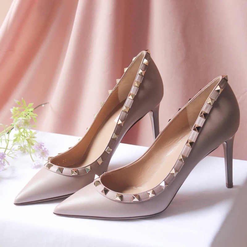 100% ORI VALENTINO CALF SKIN HEELS SIZE 38