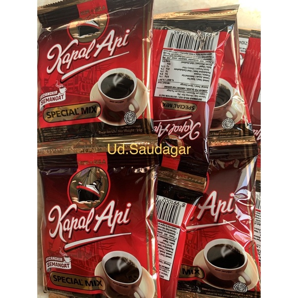 

Kopi Kapal Api Spesial Mix Renceng Isi 10 Sachet