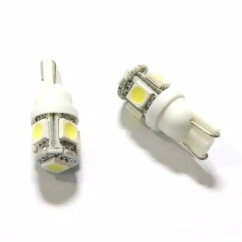 Bohlam Senja Bolam Tancap T10 Lampu LED Jagung-Led putih