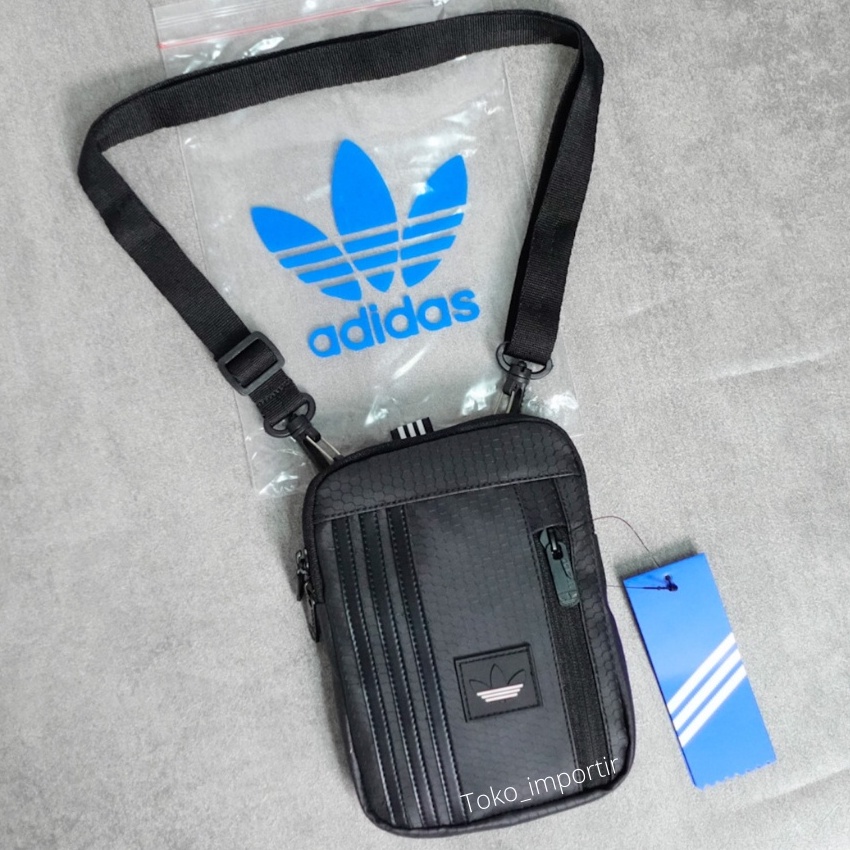 Tas Slingbag Adidas Mini / Tas Selempang Pria Import Mirror ORI Unisex