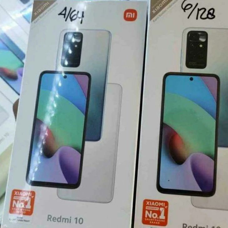 Redmi 10 Ram 4/64GB Ram 6/128GB Garansi Resmi 1Tahun