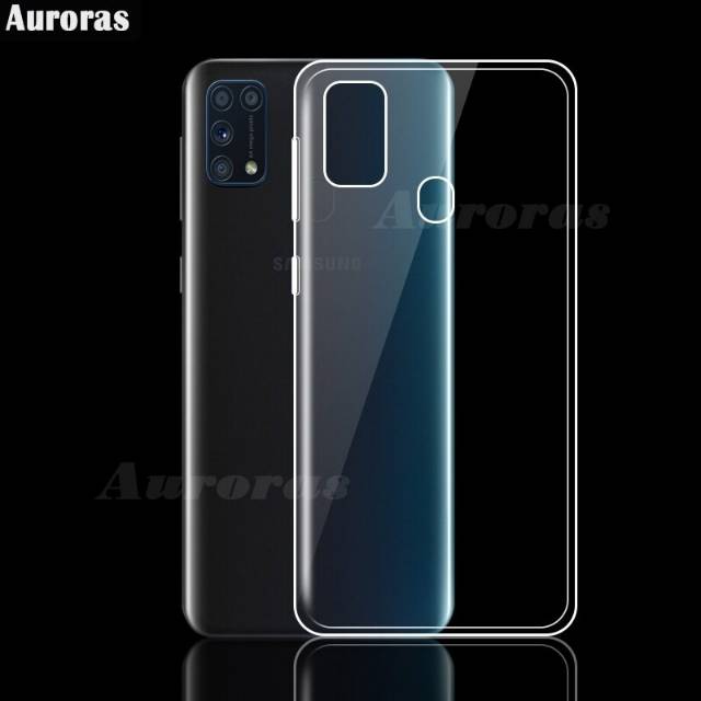 Samsung M31 M21 M30s Case Softcase Bening Transapran Premium Silicon Original