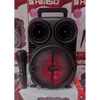 SILABUAKSHOP-Speaker Bluetooth Karaoke Kimiso 3381 Bonus Mic