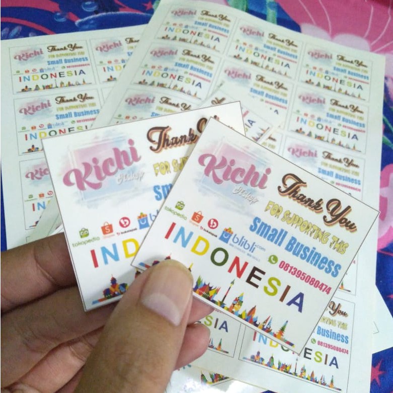 

Sticker Cutting Design Suka suka A3 Kiss Cut / Dye Cut
