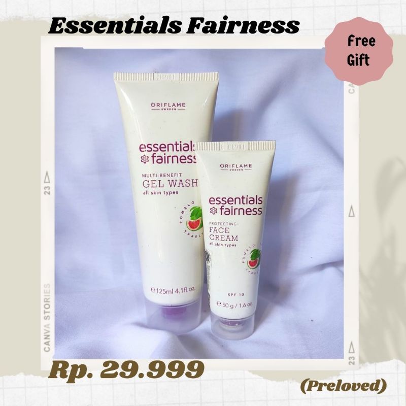 [PRELOVED] ESSENTIALS FAIRNESS ORIFLAME MURAH