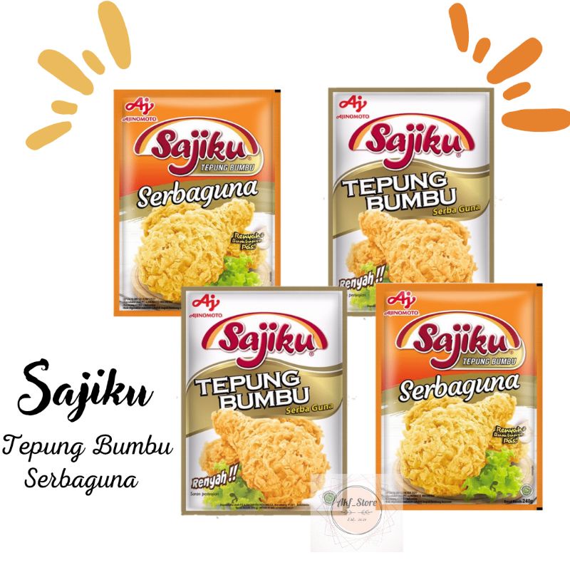 

240G SAJIKU TEPUNG BUMBU SERBAGUNA AJINOMOTO